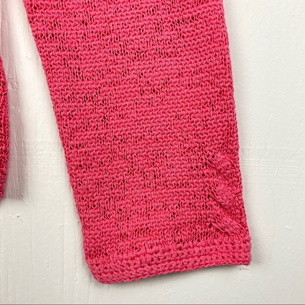 Pendleton Pink Button Front Cardigan Sweater Size… - image 3